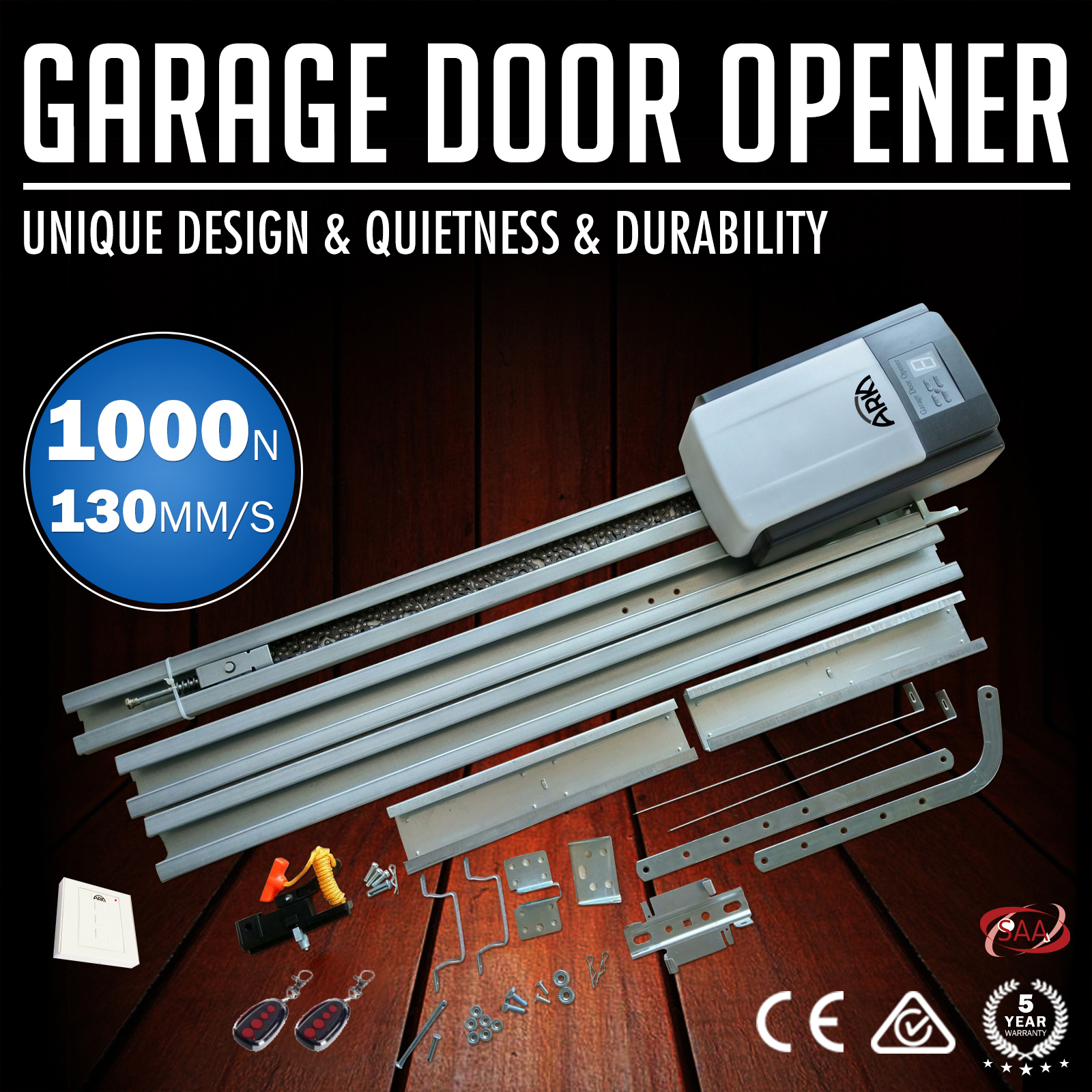 New ARK SECTIONAL GARAGE DOOR OPENER MOTOR Electric Tilt Automatic