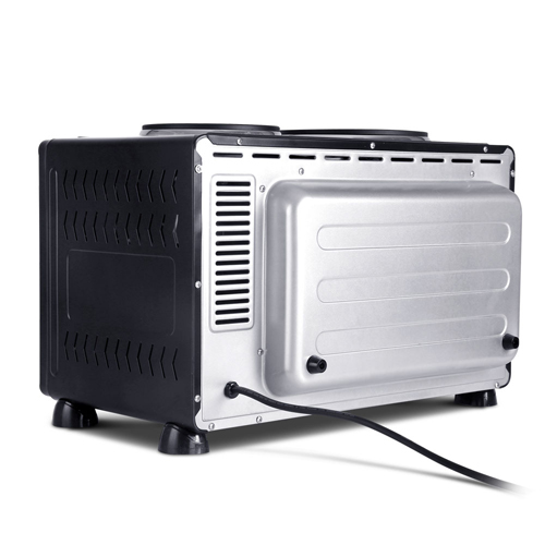 New BENCHTOP PORTABLE ELECTRIC CONVECTION OVEN Table Rotisserie 2 Hot Plate 34L eBay