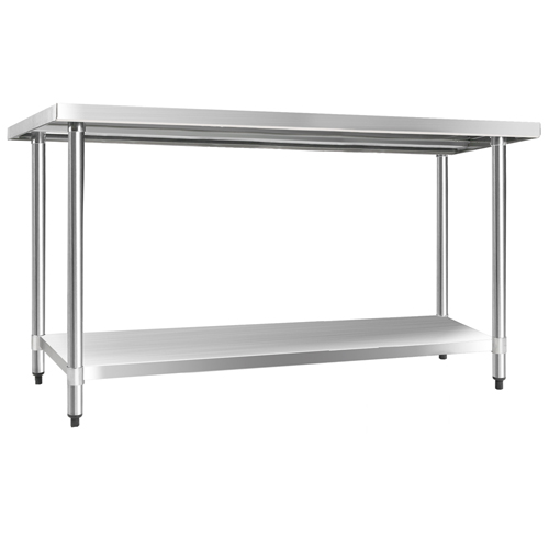 New COMMERCIAL KITCHEN BENCHTOP ISLAND BENCH 304 Stainless Steel Work