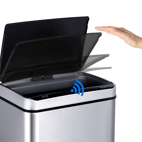 New MOTION SENSOR RUBBISH KITCHEN BIN Automatic Waste Trash Can